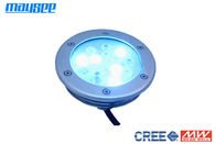 IP68 45W Gömme RGB LED Gömülü PVC Kovanlı Havuz Siperliği