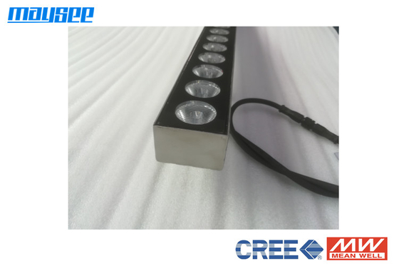 40W LED Duvar Yıkayıcı Işık Şeridi Işık 316L SS Malzemeleri Dış Mekan Su Geçirmez IP67