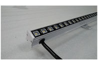 DMX RGB Kontrollü 12 Watt Alüminyum Doğrusal LED Işık Tutturma Duvar Yıkayıcılar