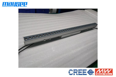 Sıcak Beyaz 48Watt RGBW Dış Aydınlatma için Renkli Led Duvar Yıkama Makinesi