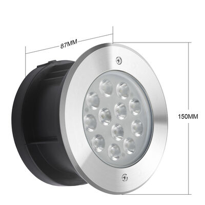 150mmx88mm LED Havuz Fenerleri RGBW Çok renkli aydınlatma Kolay kurulum ve uzun süreli performans için tasarlanmıştır