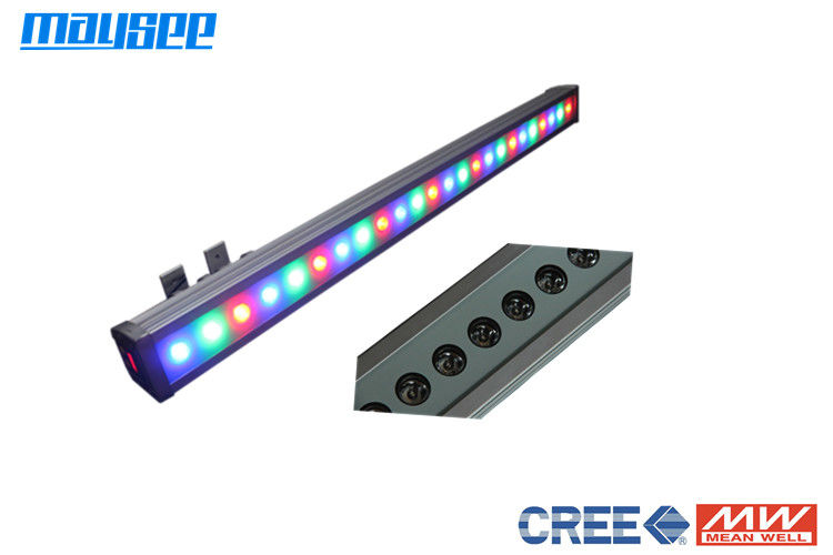 Çok Renkli Suya Dayanıklı RGB LED Duvar Yıkayıcı IP65, Dış Duvar Duşu Işıkları
