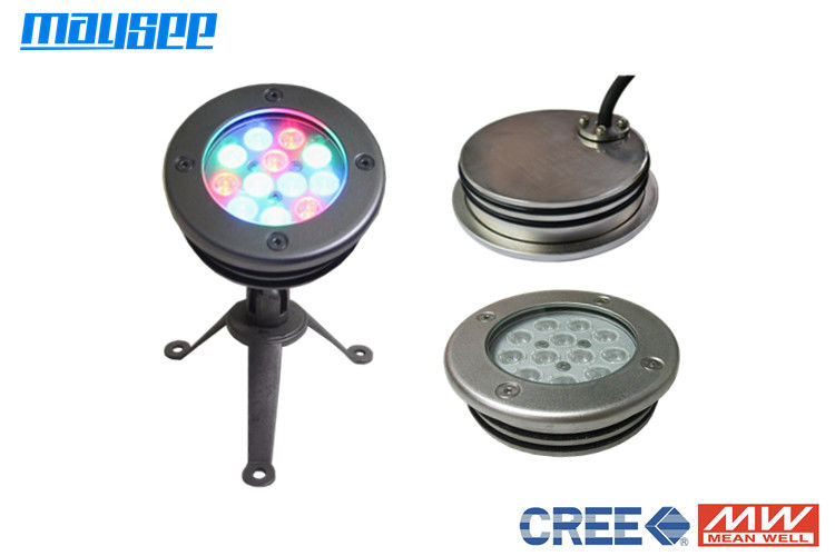 36w Dış Mekan RGB Arka LED Gölet Işıkları, Renkli LED Işık Değişkenli
