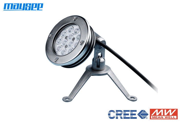 CE / RoHS Onaylı Paslanmaz Çelik 36W RGB LED Havuz Işıkları Yüzey Montajı
