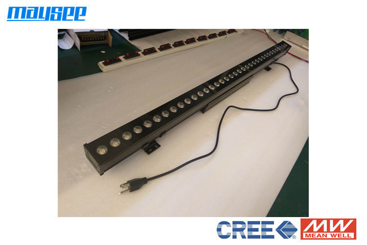 Yüksek Parlaklık 48W Rgb Duvar Yıkayıcı Led Işıklar Bina Anahat 110lm / W için