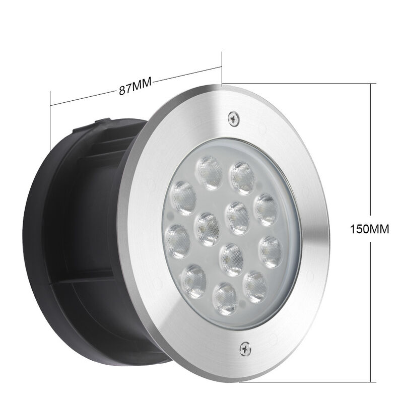 150mmx88mm LED Havuz Fenerleri RGBW Çok renkli aydınlatma Kolay kurulum ve uzun süreli performans için tasarlanmıştır