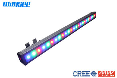 IP65 RGB Çok Renkli LED Duvar Yıkayıcı 1 Metre 36pcs Cree Ledli Işıklar